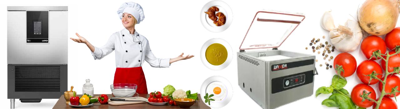 abatidor y envasadora de alimentos